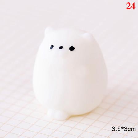 Kawaii Animal Soft Mochi Fidget Toys Antisensoriska Leksaker För Adu
