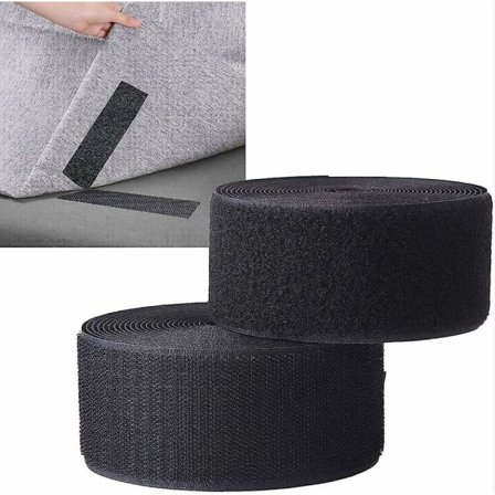 Burrebånd til stoffer og tøj, påsybart burrebånd, ikke-selvklæbende burrebånd til håndværk, gør-det-selv og syprojekter-XF7-