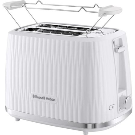 Brödrost - RUSSELL HOBBS - EDEN - 800 W - 2 platser - Vit