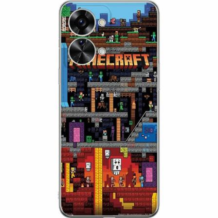 Oneplus Nord 2t Mjukt Skal - Minecraft