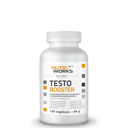 Nutri Works Testo Booster, 120 caps