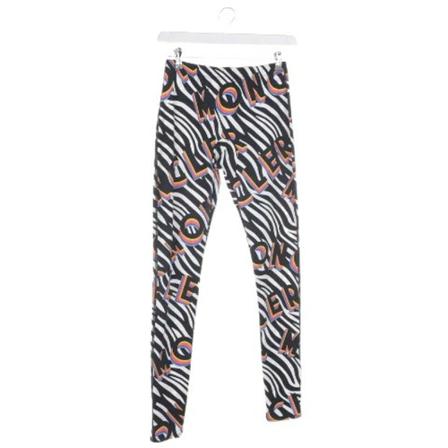 Moncler Pre-owned, Pre-owned Fabric bottoms Zwart, Dames, Maat:S,Polyamide