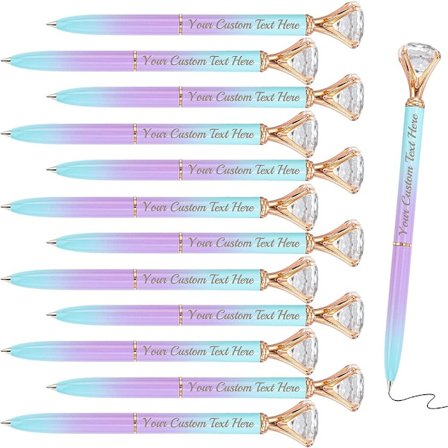 Diamantpennor Personlig penna lila