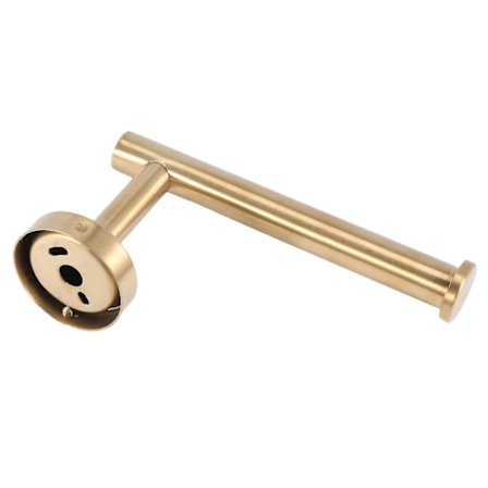 Kultaisen värinen wc-paperiteline, seinäkiinnitys, wc-paperirullan pidike, kylpyhuoneen teline