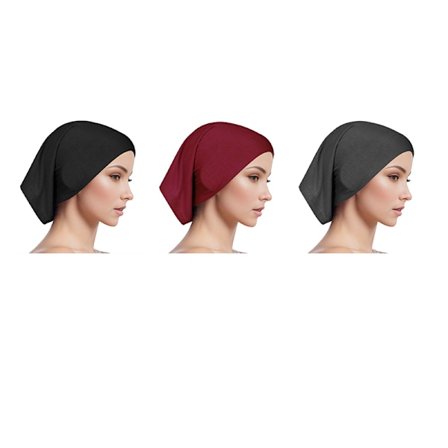 3-pack Milk Silk Headscarf Beanie: Andningsbar och snygg huvudbonad