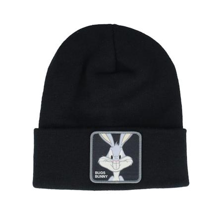 Capslab - Schwarz cuff Mütze - Looney Tunes Bugs Bunny Black Cuff @ Hatstore