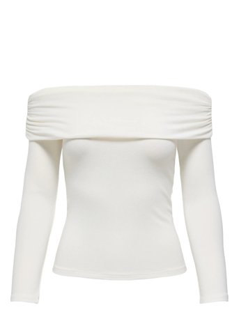 ONLY | Onlglamour L/S Off Shoulder Top Cc Jrs | M