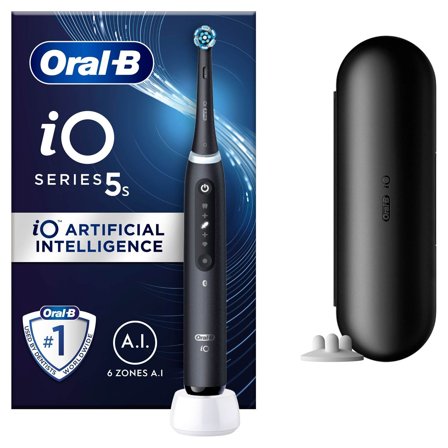 Oral-B - Elektrisk tannbørste iO 5s Matte Black Svart