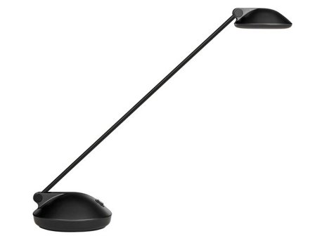 Unilux Joker 2.0 LED-skrivbordslampa, plast och aluminium, svart - Lyreco - Kontorsmöbler och inredning - Lampor och belysning - Skrivbordslampor