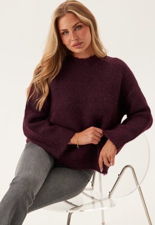 SELECTED-Slfgabriella Ls Knit New O-nec-XS