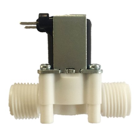 1/2" til DC 12V Vand til ventil magnet Elektrisk magnet vand til ventil N/C Luft Vand Lukket Indløb Strømningskontakt også