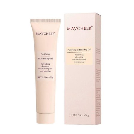 Rensende Eksfolierende Gel, Ansiktseksfoliator Rensemiddel, Fuktighetsgivende, Skånsom, Rensende Peeling Gel for hele kroppen, Renser Smuss og Oljer, 