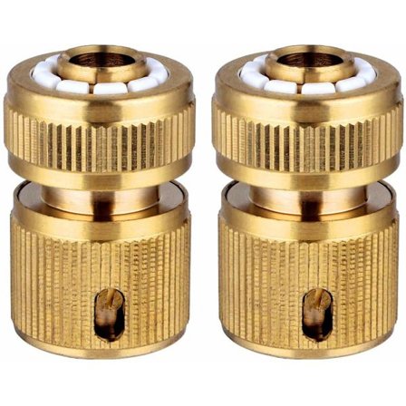 Messinkiset puutarhaletkun pikaliittimet, pikaliittimet puutarhakasteluletkulle 1/2" pikaliittimet