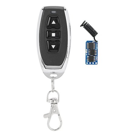 Trådløs fjernkontroll Universal bryterrele mottakermodul for sikkerhetskamera 3V-12V bred spenning