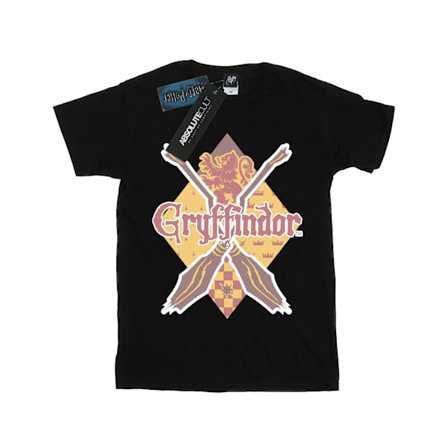 Harry Potter Herr Gryffindor Lozenge T-shirt L Svart