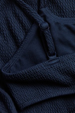 Kappahl | Bikini z marszczeniem Niebieski 146/152 | Niebieski