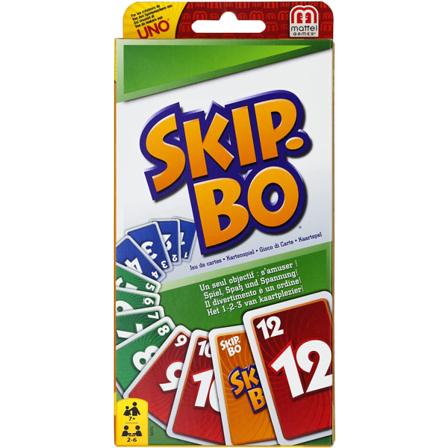 Mattel Games HHB37 - Skip Bo Junior kortspel