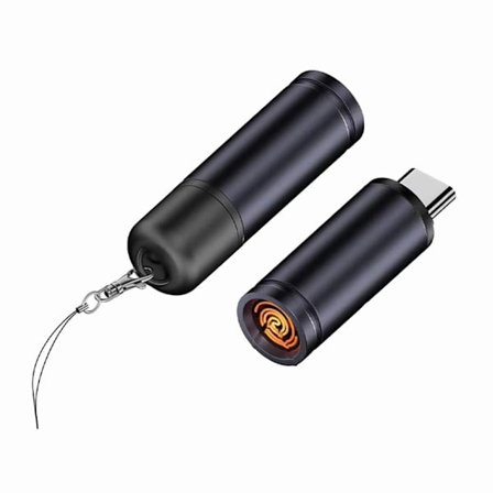 Elektrisk stearinlys lighter vindtæt varmetråd elektronisk lighter til udendørs brug