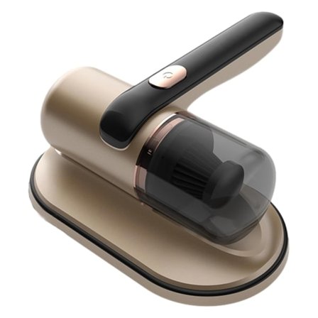 Denna handhållna sladdlösa dammsugare har en kraftfull sugkraft på 12KPa, vilket gör den idealisk för rengöring av madrasser och mattor.