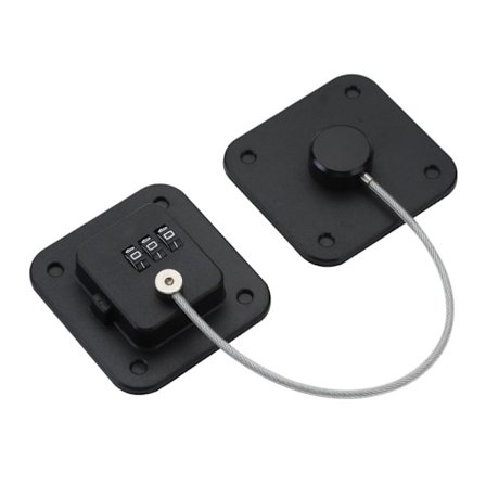 Lås til køleskab, fryser, sort børnesikkerhed, kan ikke åbnes