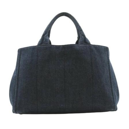Prada Vintage Pre-owned Denim totes , Blauw , Dames , Maat: ONE Size Vintage Tassen