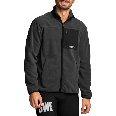 Björn Borg Men's Sthlm Fleece Jacket Men Mid layer tops Grey S