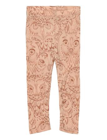 Sgbaby Paula Hello Owl Wool Leggings Leggings Base Layer Bottoms Multi/mønstret Soft Gallery