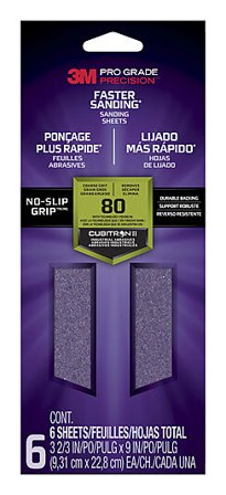 3M Slipeark PRO GRADE PRECISION P80 grov korning 93mmx228mm