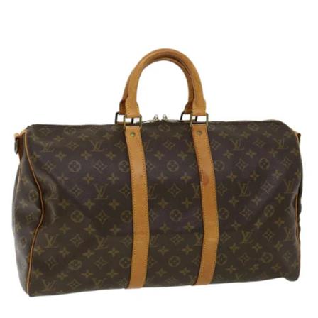 Louis Vuitton Vintage, Pre-owned Canvas travel-bags Bruin, Dames, Maat:ONE Size