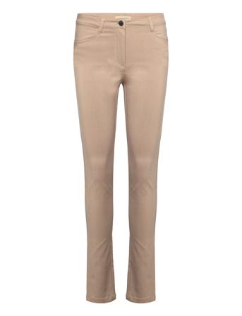 Sc-Lilly Slim Jeans Beige Soyaconcept*Betinget Tilbud
