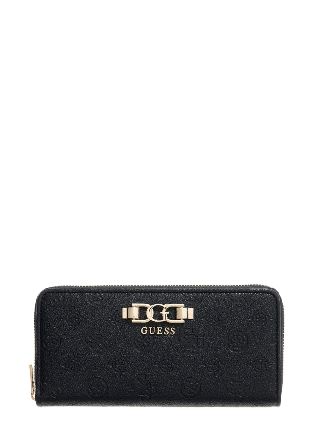 Guess ANISE SLG LARGE ZIP AROUND Plånböcker & fodral Dam Svart ONESIZE
