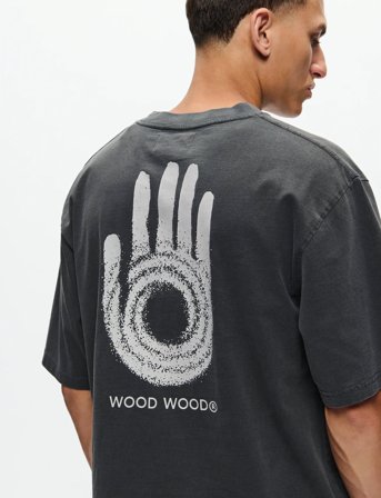 WOOD WOOD Wwgary Tee Intel 25207 - Grey - M