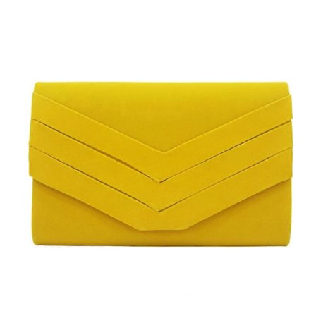 Dame Clutch, 3d Flannel Bryllup Enkelt Skulder Crossbody Aftentaske Clutch Multi-farve valgfri (FMY)