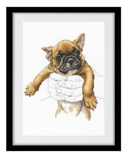 Broderikit Billede Lille hund - RTO