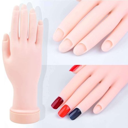 Övningshand för Nail Art - Trainer Hand