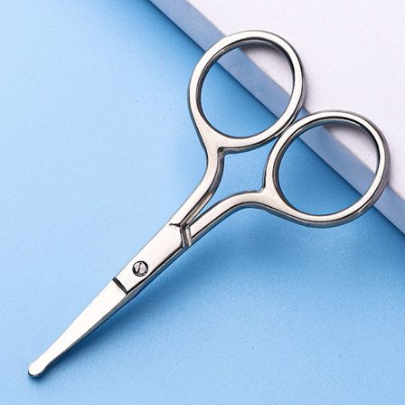 Nese- og ørehårsaks Hår saks - Ansikt Hår Avrundet saks