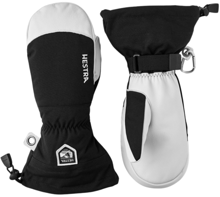 Hestra Army Leather Heli Ski -kintaat (Black)