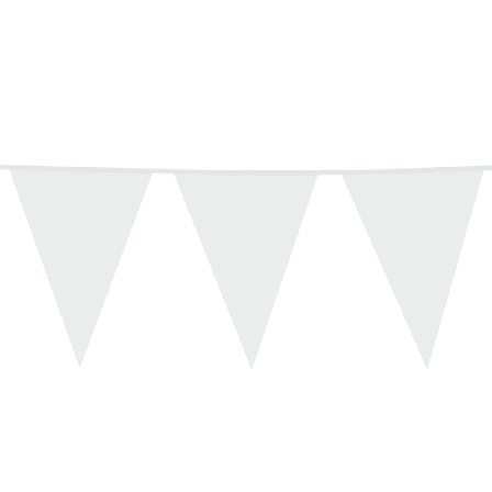 Flaggbanderoll vit - flera storlekar 30x45 cm - Dukning & Dekoration - Kalaslagret.se