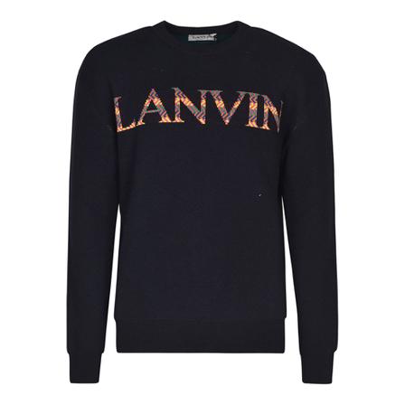 Lanvin, Sweatshirt Blauw, Heren, Maat:M