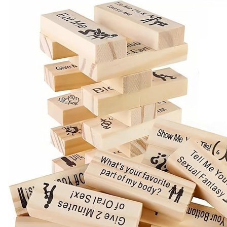 Super Naughty Block Tower Games, SEX Blocks Games Alla hjärtans dag Tumbling Tower Staplingsblock Spel