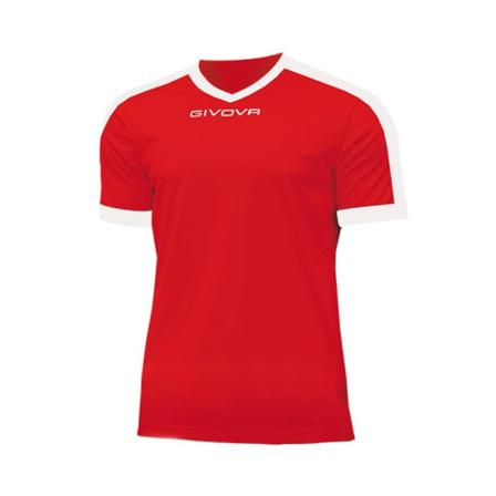 Shirts Givova Revolution Interlock Röda 146 - 158 Cm/xs