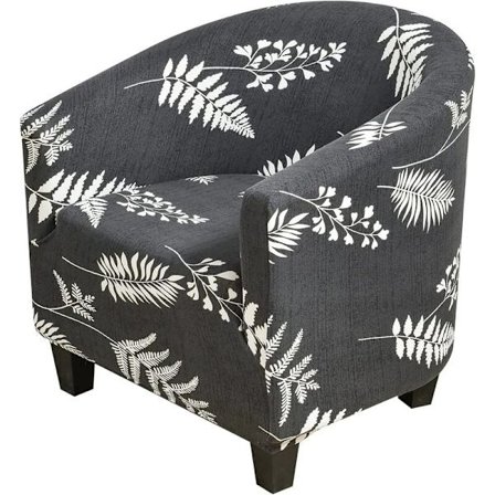 Nojatuolin päällinen - Nojatuolin päällinen - Nojatuolin päällinen - Joustava päällinen - Klubituoliin - 1 kpl - Tummanharmaa KLB