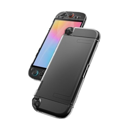 AmazingThing PlayShield Bare kotelo Nintendo Switch 2:lle - läpinäkyvä