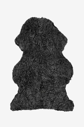 Skinnwille - Fårskinnsfäll Curly - Grå - Fällar & skinnmattor - Från Homeroom