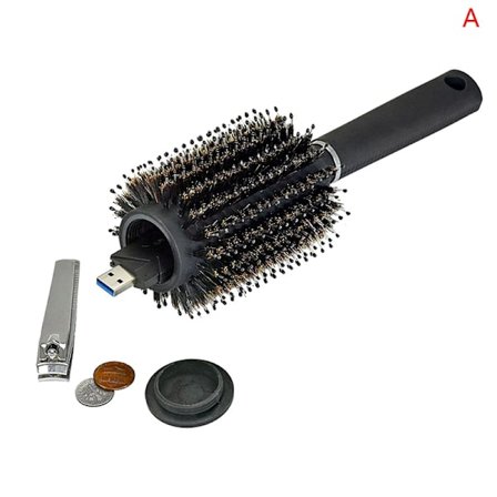 Kambørste sikker oppbevaring kan skjule beholder penger stash hjem smykker hårbørste hemmelig omdirigering vakkert