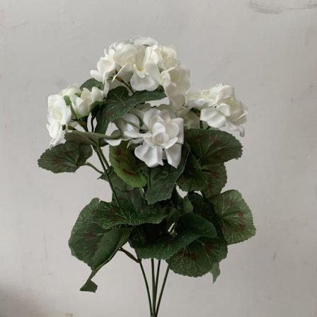 Kunstig blomst Begonia blomst 7 7