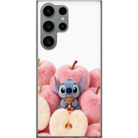 Kompatibel Mobilcover til Samsung Samsung Galaxy S23 Ultra Farverig collage med futuristiske pigegruppe karakterer, hjerter og glitter i moderne pop o