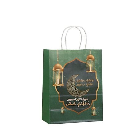 6 st Eid Mubarak presentpåse Candy Cookie Bag STYLE 6 STYLE 6
