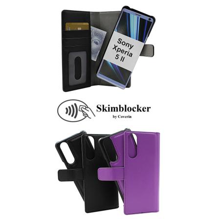 Skimblocker Magnet Fodral Sony Xperia 5 Ii (xq-as52) Lila