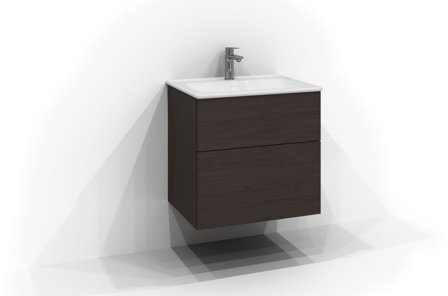 Svedbergs Poem Håndvaskskab Brun ask, Badeværelse